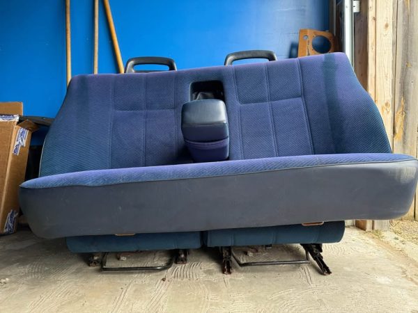 Volvo 240 rear seat , navy blue fabric 1974-1993