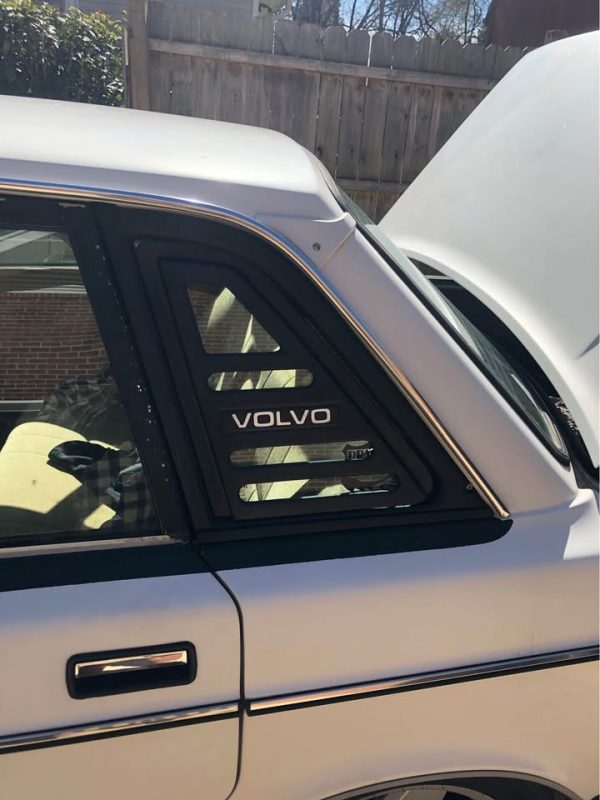 Volvo 240 quarter window louvers