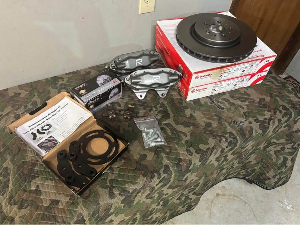 Volvo R Brembo Rear Brake conversion for P80 chassis